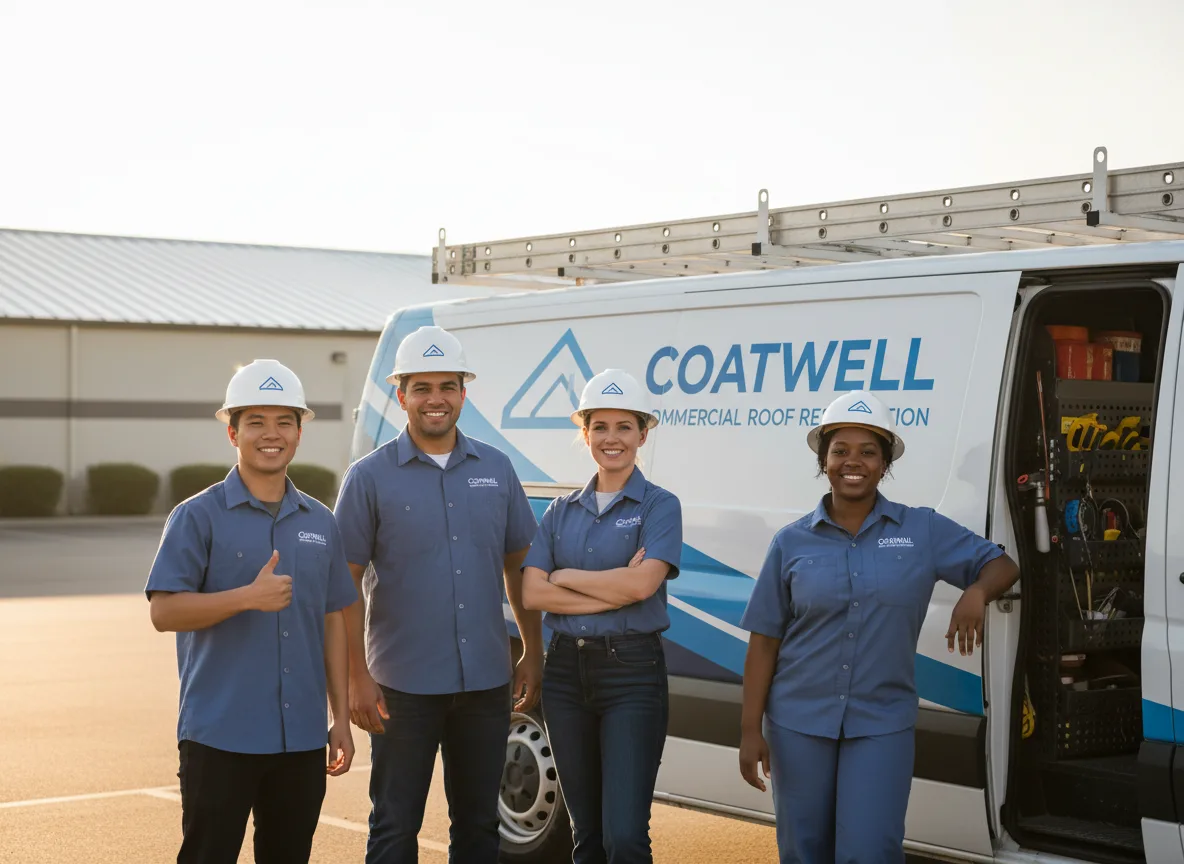 Commercial roof coating company in Custer, MI